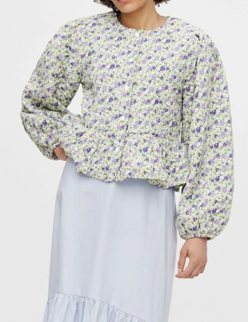 Jacheta Pieces, floral, XS Floral print