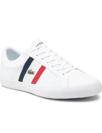 Adidasi Lacoste, alb, 41