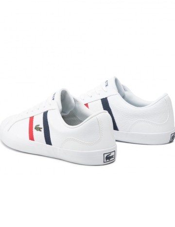 Adidasi Lacoste, alb, 41