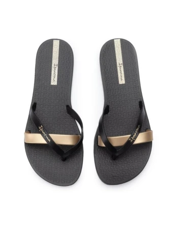 Slapi Ipanema, negru, 37