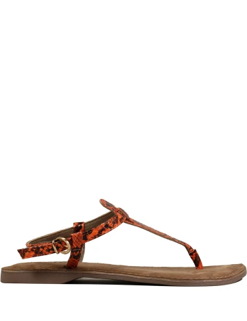 Sandale LAZAMANI, imprimeu sarpe, 36 Animal print