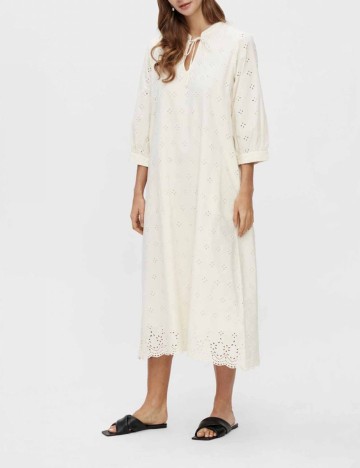 Rochie medie Y.A.S, crem, M
