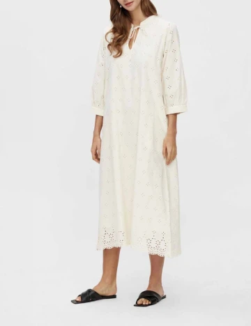 Rochie medie Y.A.S, crem, M