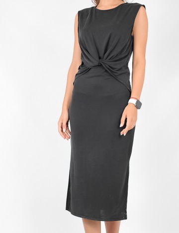 Rochie lunga Object, negru, M