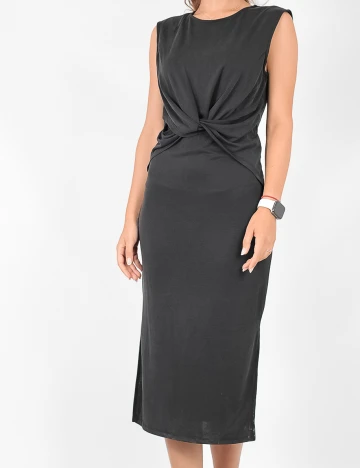 Rochie lunga Object, negru, M
