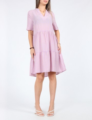 Rochie medie Pieces, mov, M