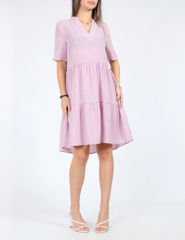 Rochie medie Pieces, mov, M Mov