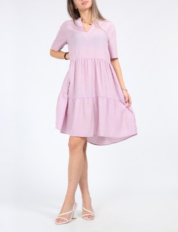 Rochie medie Pieces, mov, M