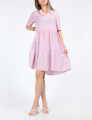 Rochie medie Pieces, mov, M Mov