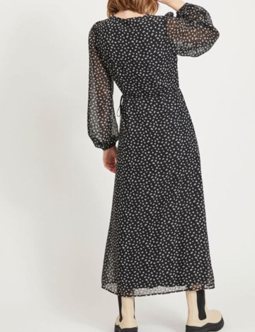 Rochie Lunga Vila, negru, 34