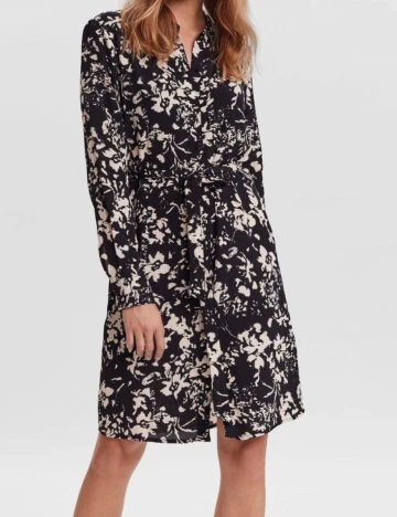 Rochie Scurta Vero Moda, negru/alb, L