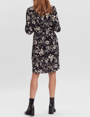Rochie Scurta Vero Moda, negru/alb, L
