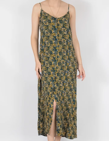 Rochie medie Vila, mix culori