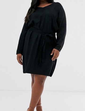 Rochie Scurta Junarose, negru, 46