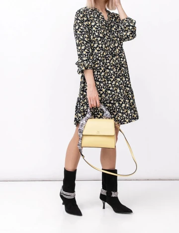 Rochie scurta Vila, floral, 40