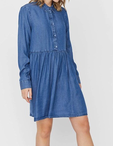 Rochie scurta Vero Moda, albastru, S