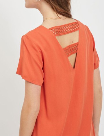 Rochie scurta Vila, portocaliu, 34