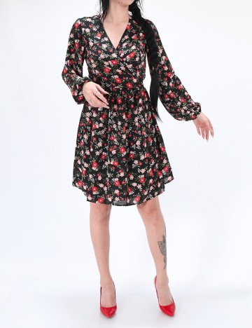 Rochie scurta Pieces, floral