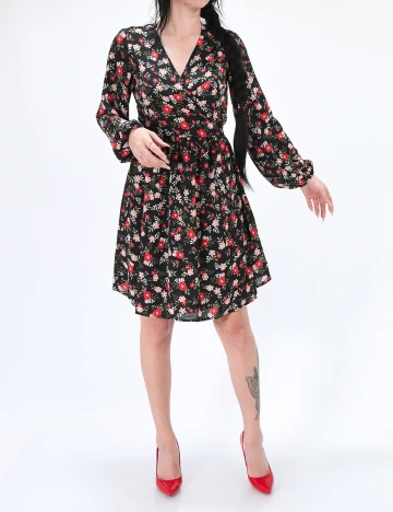 Rochie scurta Pieces, floral
