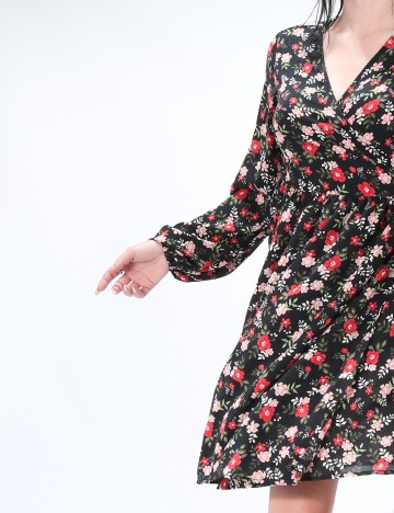 Rochie scurta Pieces, floral