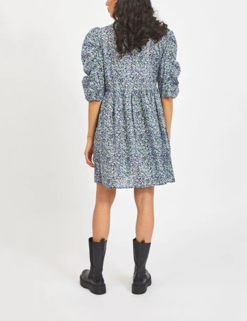Rochie scurta Vila, floral, 38 Floral print