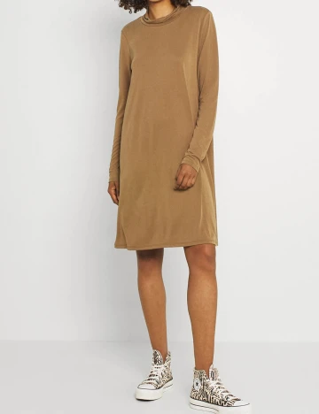 Rochie Scurta Object, maro, S