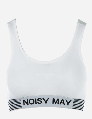 Bustiera Noisy May, alb, XS