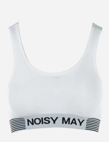Bustiera Noisy May, alb, XS