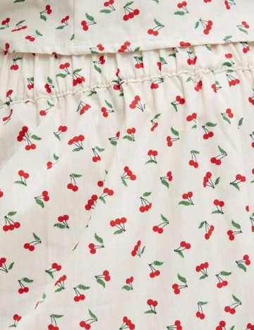 Pantaloni de pijama Pieces, alb, M