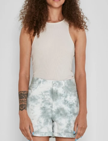 Pantaloni scurti Noisy May, verde, XS