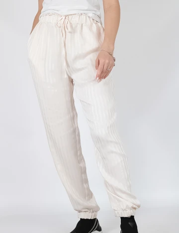 Pantaloni Y.A.S, nude, L Crem