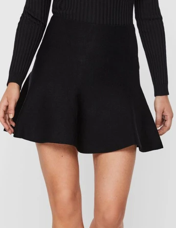 Fusta Noisy May, negru, XS