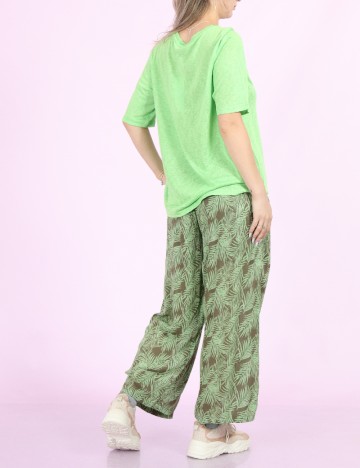 Pantaloni Noisy May, verde, S