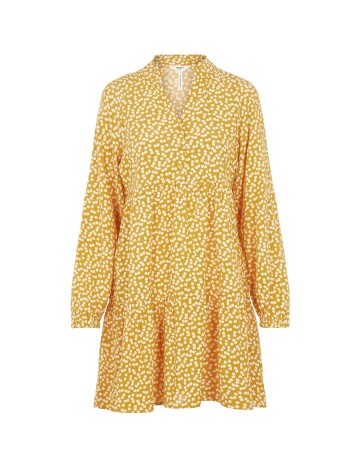 Rochie scurta Object, mustar, 38