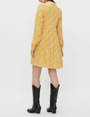 Rochie scurta Object, mustar, 38