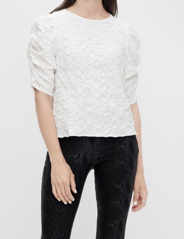 Bluza Object, alb, 34