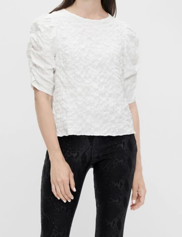 Bluza Object, alb, 34