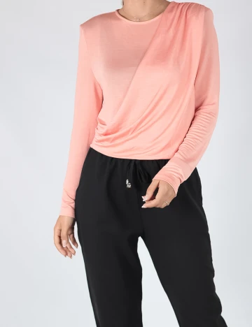 Bluza Jacqueline de Yong, roz, M Roz