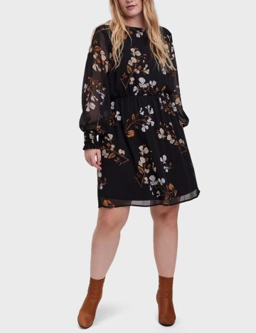 Rochie Vero Moda Curve, negru, 46