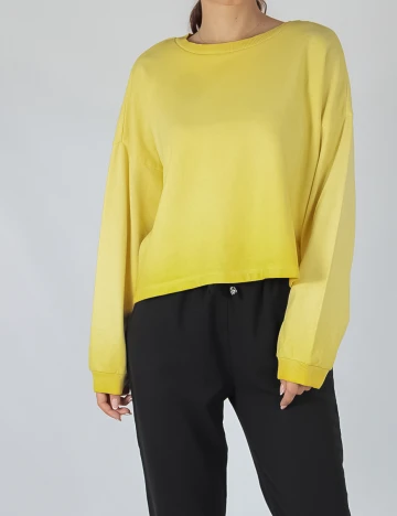 Bluza Jacqueline de Yong, galben, M Galben