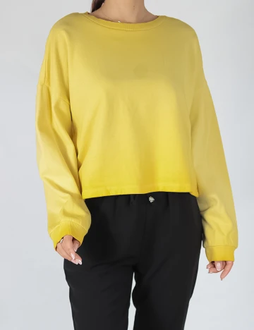 Bluza Jacqueline de Yong, galben, M Galben