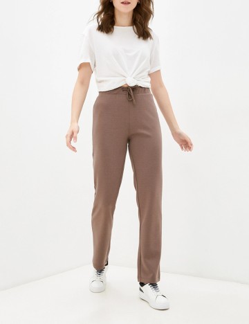 Pantaloni Jacqueline de Yong, maro, M