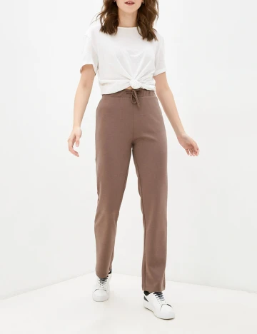 Pantaloni Jacqueline de Yong, maro, M