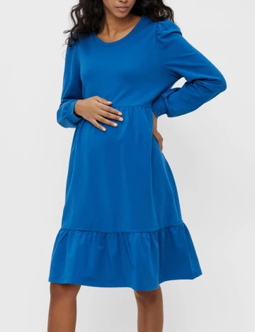 Rochie scurta Mamalicious, albastru, M Albastru