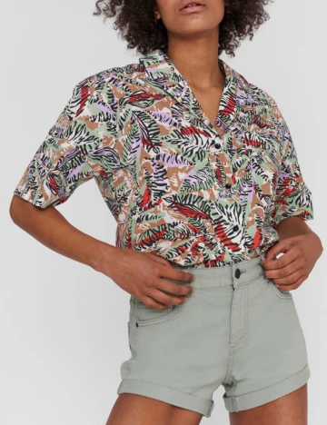 Pantaloni scurti Noisy May, gri, S