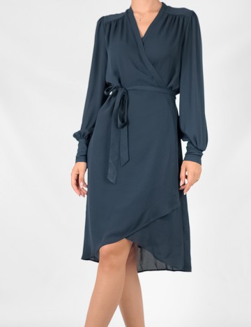 Rochie scurta Selected Femme, bleumarin, 34