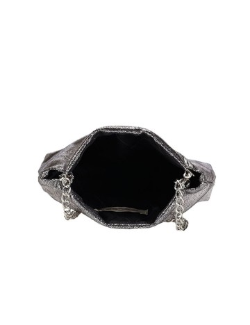 Geanta Pieces, argintiu, ONE SIZE