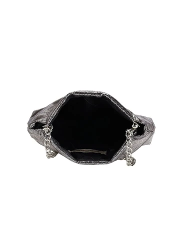 Geanta Pieces, argintiu, ONE SIZE