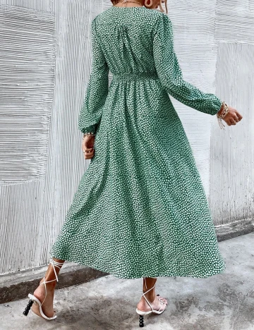 Rochie lunga SHEIN, verde, M