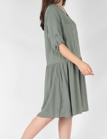 Rochie medie Top Secret, verde, 40 Verde